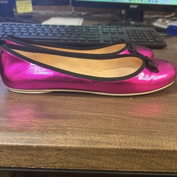 Marc by Marc Jacobs Metallic Pink Flats - Picture 4 of 7